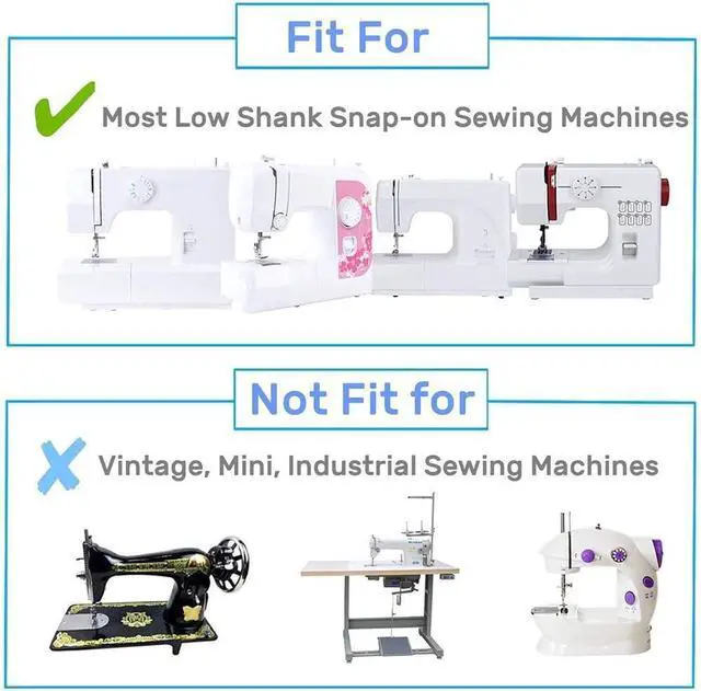 Alt view image 4 of 4 - Presser Foot Holder Presser Foot Shank Low Shank Adapter for Brother Singer Babylock Juki Simplicity Sewing Machine