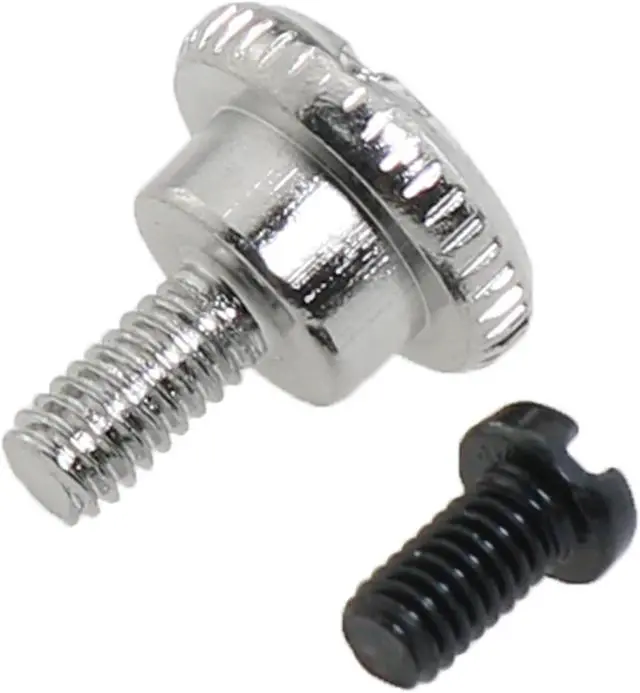 Alt view image 3 of 5 - Heyous 12PCS Metal Presser Foot Screw Needle Clamp Fixing Screw Sewing Machine Part Thumb Screws Sewing Machine Presser Foot Screws for Single Needle Industrial Sewing Machines Black and Silver