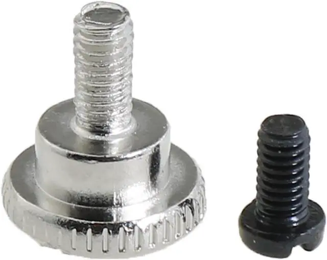 Alt view image 4 of 5 - Heyous 12PCS Metal Presser Foot Screw Needle Clamp Fixing Screw Sewing Machine Part Thumb Screws Sewing Machine Presser Foot Screws for Single Needle Industrial Sewing Machines Black and Silver