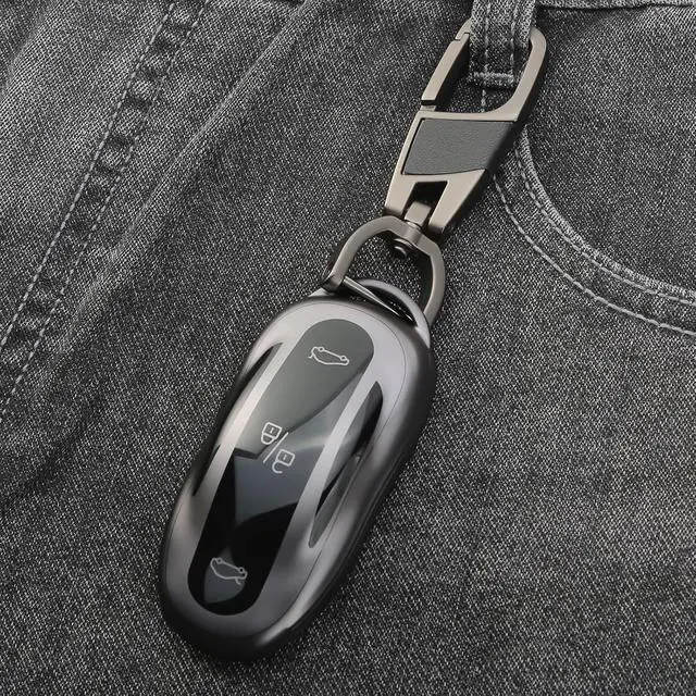 Alt view image 3 of 6 - for Tesla Key Fob Cover, TPU Case Accessories | Compatible with Model 3 Model Y Model S
