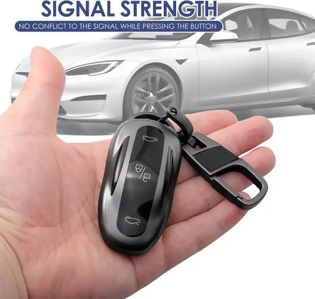 Alt view image 4 of 6 - for Tesla Key Fob Cover, TPU Case Accessories | Compatible with Model 3 Model Y Model S