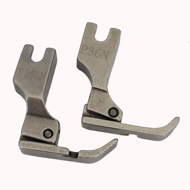 Alt view image 3 of 5 - HONEYSEW Pressure Foot Cording Zipper Foot P36N/P36LN Left,Right Foot for Singer Brother Juki Industrial Sewing Machine