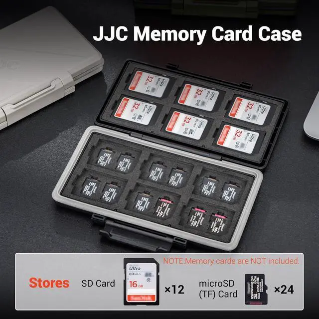 Alt view image 3 of 7 - Pink Memory Card Case Micro SD TF SD Card Case Storage Holder Wallet Box | Compact Micro SD Card Holder Wallet for 24 Micro SD SDXC SDHC TF Cards and 12 SD SDXC SDHC Cards, Ergonomic Locking Systerm