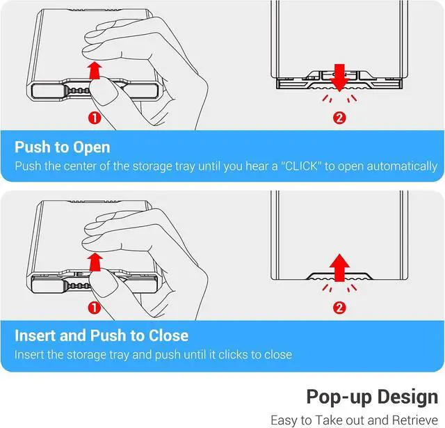 Alt view image 3 of 7 - Aluminum Memory Card Case Slim for 4 SD,12 Micro SD TF MSD,2 Nano SIM/NM Cards,Anti-Shock Anti Scratch,Comes with Carabiner,Flathead Tool,Micro SIM Adapter,Card Remove Tool and Mini Ruler (Gray)