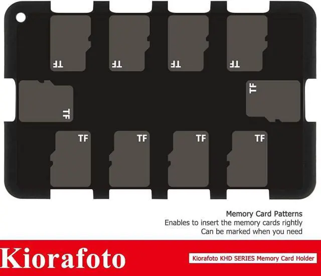 Alt view image 5 of 7 - 10 Slots Slim Credit Card Size TF Micro SD Card Case Holder | Lightweight,Portable,MSD Microsd Memory Card Case Storage Keeper Holder,for 10 TF MSD MicroSD MicroSDHC MicroSDXC Cards