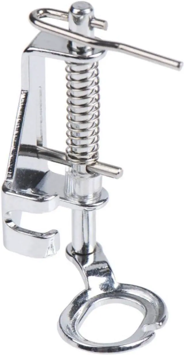 Main image of PannySewCraft Large Metal Darning Foot Free Motion Presser Foot - Fits All Low Shank Singer, Brother, Babylock, Euro-Pro, Janome, Kenmore, White, Juki, New Home, Simplicity, Elna and More!