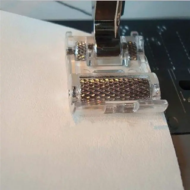 Alt view image 4 of 5 - STORMSHOPPING Roller Sewing Machine Presser Foot - Fits All Low Shank Snap-On Singer, Brother, Babylock, Euro-Pro, Janome, Kenmore, White, Juki, New Home, Simplicity, Elna and More