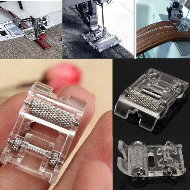 Alt view image 5 of 5 - STORMSHOPPING Roller Sewing Machine Presser Foot - Fits All Low Shank Snap-On Singer, Brother, Babylock, Euro-Pro, Janome, Kenmore, White, Juki, New Home, Simplicity, Elna and More
