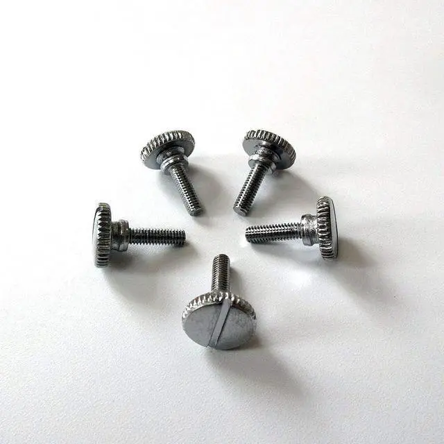 Main image of 5Pcs Silver Thumb Screw for Singer Vintage Sewing Machine Feet Attachment Presser Foot Presser Feet Sewing Machine Parts and Accessories
