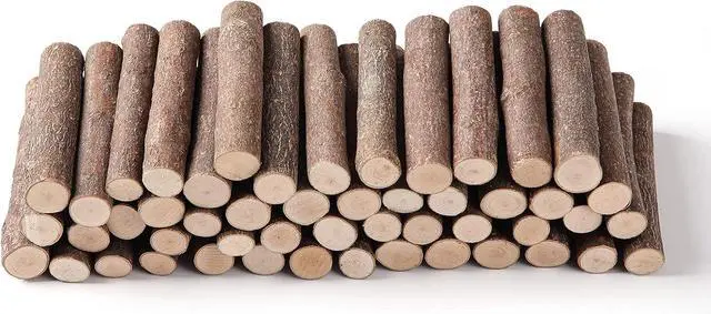Alt view image 5 of 7 - Wood Craft Sticks Crafting Twigs, Pumpkin Stems DIY Vase Fillers | Log Toy Rustic Decorations Ornaments,Loose Parts Play Materials