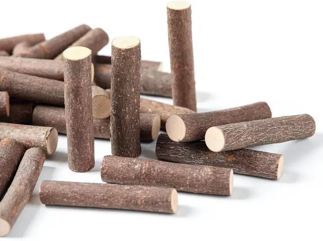 Alt view image 6 of 7 - Wood Craft Sticks Crafting Twigs, Pumpkin Stems DIY Vase Fillers | Log Toy Rustic Decorations Ornaments,Loose Parts Play Materials