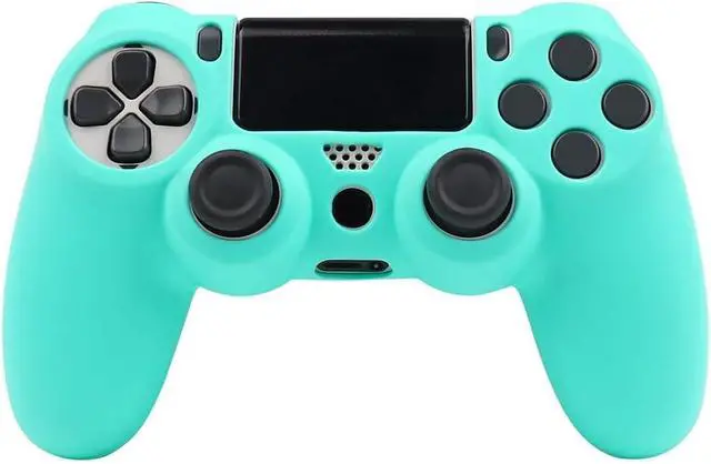 Alt view image 2 of 6 - RALAN Pink Controller Skins Compatible with PlayStation 4 Controller, Silicone Controller Cover Skin Protector