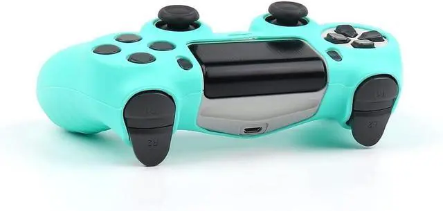 Alt view image 4 of 6 - RALAN Pink Controller Skins Compatible with PlayStation 4 Controller, Silicone Controller Cover Skin Protector
