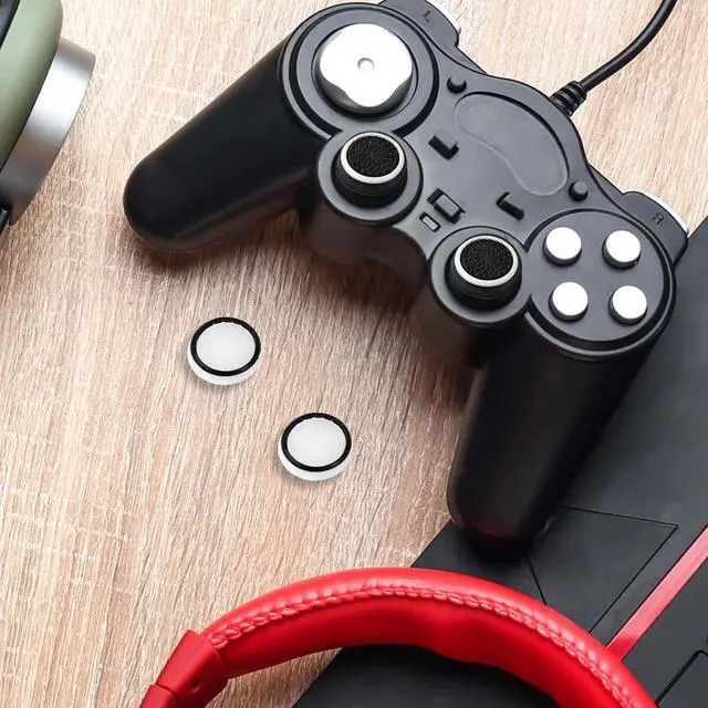 Alt view image 5 of 6 - 4pcs Thumb Grips Joystick Cap Cover for PS5 PS4 Xbox Series X/S Controller | Full Protection, Anti-Slip, Scratch Fingerprint, Protective Cover for Xbox Series X/S Xbox One Switch Pro
