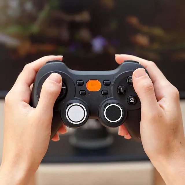 Alt view image 6 of 6 - 4pcs Thumb Grips Joystick Cap Cover for PS5 PS4 Xbox Series X/S Controller | Full Protection, Anti-Slip, Scratch Fingerprint, Protective Cover for Xbox Series X/S Xbox One Switch Pro