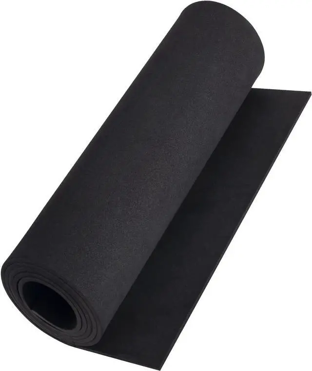 Main image of Black eva Foam roll, (1mm to 20mm) Premium Cosplay EVA Foam Sheet,2mm Thick,49"x13.5",High Density 86kg/m3 for Cosplay Costume, Crafts, DIY Projects by MEARCOOH