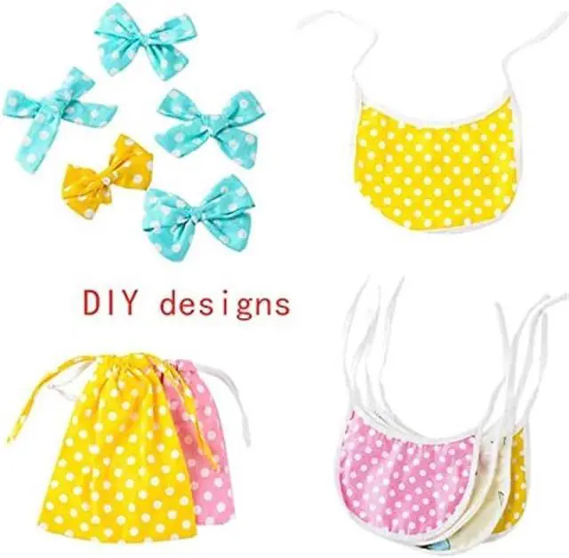 Alt view image 4 of 6 - Cotton Fabric DIY Making Supplies Quilting Patchwork Fabric Fat Quarter Bundles DIY for Quilting Cotton Patchwork Cushions (Peony, 9.8" x 9.8")
