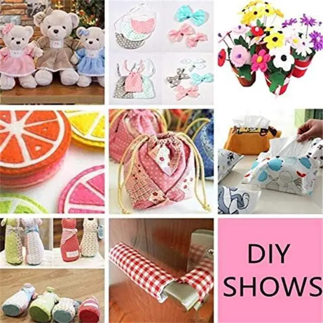Alt view image 5 of 6 - Cotton Fabric DIY Making Supplies Quilting Patchwork Fabric Fat Quarter Bundles DIY for Quilting Cotton Patchwork Cushions (Peony, 9.8" x 9.8")