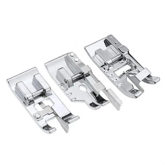 Main image of TISEKER 3 PCS 1/4" Quilting Patchwork, Stitch in Ditch and Overcast Foot | Sewing Machine Presser Foot Set for All Low Shank Snap-On Singer, Brother, Babylock, Euro-Pro