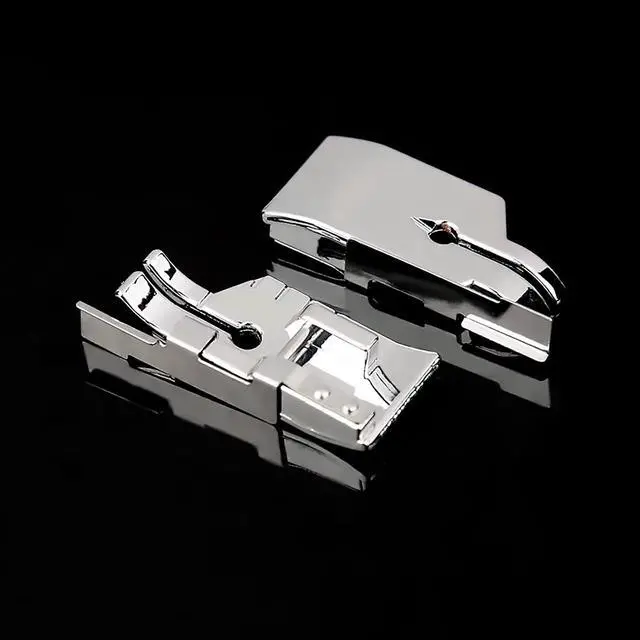 Alt view image 3 of 7 - TISEKER 3 PCS 1/4" Quilting Patchwork, Stitch in Ditch and Overcast Foot | Sewing Machine Presser Foot Set for All Low Shank Snap-On Singer, Brother, Babylock, Euro-Pro