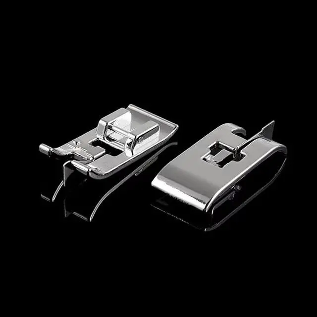 Alt view image 5 of 7 - TISEKER 3 PCS 1/4" Quilting Patchwork, Stitch in Ditch and Overcast Foot | Sewing Machine Presser Foot Set for All Low Shank Snap-On Singer, Brother, Babylock, Euro-Pro