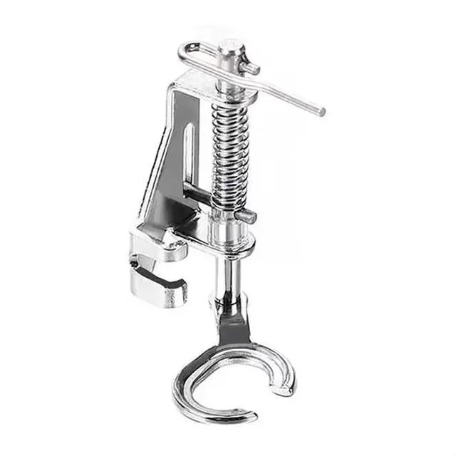 Main image of TISEKER Metal Open Toe Free Motion Quilting Darning Embroidery Presser Foot | For Brother, Singer, Toyota, Babylock, Viking, Euro-Pro, Janome, Kenmore, White, Juki, Simplicity Domestic Sewing Machines