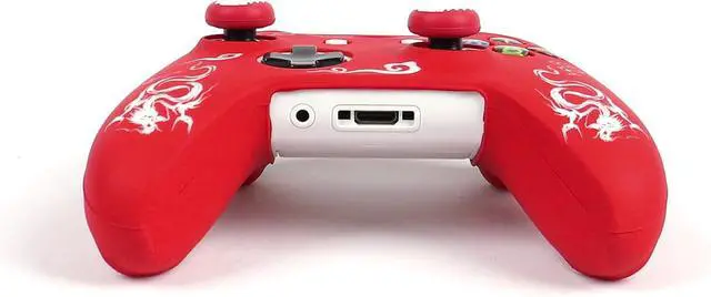 Alt view image 7 of 7 - RALAN Controller Skin for Xbox One, Anti-Slip Silicone Controller Cover Protector Case Compatible for Xbox 1 Wireless/Wired Gamepad Joystick with 2 Cute Thumb Grips Caps.