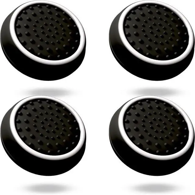 Main image of MatoSan 4 Thumbstick Grip Caps Universal Silicone Controller Covers Enhanced Grip, Precision & Protection Anti-Slip Joystick Accessories for All Modern Game Controllers