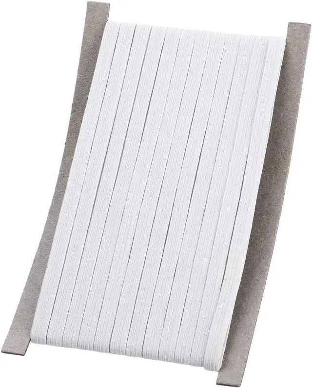 Main image of Airisoer Elastic Bands for Sewing 1/4 Inch x 12 Yards, White | Stretchable Knit Elastic Spool, Durable & Strong, for Waistbands, Pants, Clothes, DIY Crafts & Sewing, and Everyday Fixes