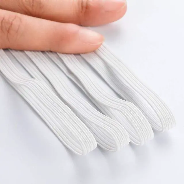 Alt view image 4 of 7 - Airisoer Elastic Bands for Sewing 1/4 Inch x 12 Yards, White | Stretchable Knit Elastic Spool, Durable & Strong, for Waistbands, Pants, Clothes, DIY Crafts & Sewing, and Everyday Fixes