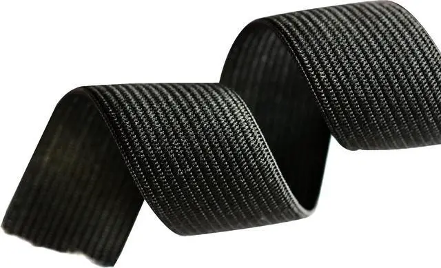 Alt view image 4 of 5 - YANTAISIYU 6PCS Black Elastic Bands for Wig Making Accessories Melting Band for Lace Wig Caps Making (2.5 cm)