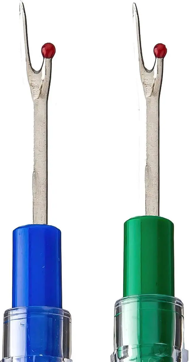 Alt view image 6 of 7 - Ortarco Seam Ripper and Thread Remover Kit for Sewing | 2 Big 2 Small Stitch Ripper Tool and 1 Thread Snips Embroidery Removal Sharp Sewing Seam Thread Remover