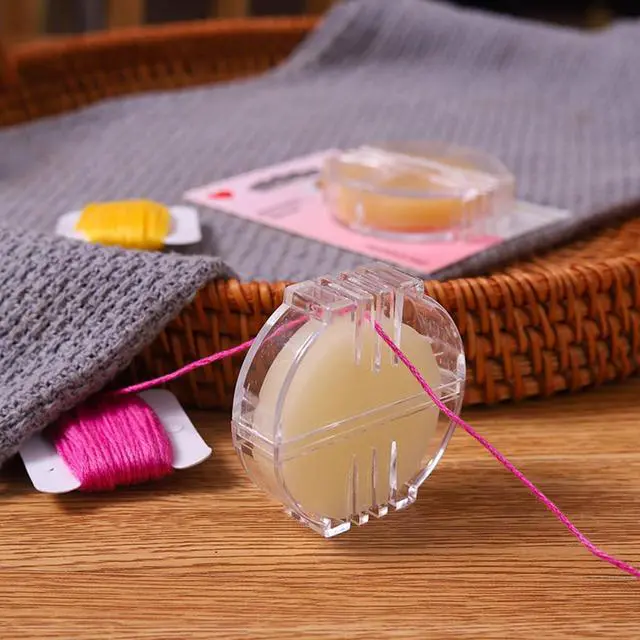 Alt view image 2 of 6 - ZLY 2PCS Thread Wax Beeswax Conditioner for Sewing Threads Beeswax Thread Conditioner for Hand Quilting Sewing Strengthening Line Embroidery Wax
