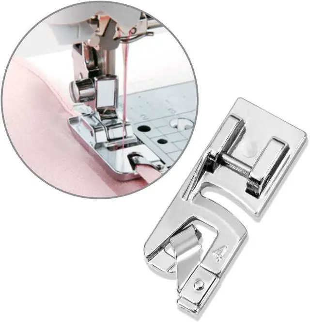 Alt view image 3 of 7 - 3 Pcs Hemming Foot Kit Rolled Hem Presser Foots for Sewing Machine | 3 mm, 4 mm, and 6 mm Rolled Hem Foots, Hemming Foot Suitable For Household Multi-Function Sewing Machine