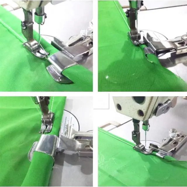 Alt view image 6 of 7 - 3 Pcs Hemming Foot Kit Rolled Hem Presser Foots for Sewing Machine | 3 mm, 4 mm, and 6 mm Rolled Hem Foots, Hemming Foot Suitable For Household Multi-Function Sewing Machine