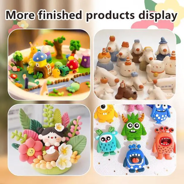 Alt view image 7 of 7 - 10 Pcs Silicone Clay Tools, Silicone Sculpting Tools, Polymer Clay Tools | Dotting Tools for Painting, Silicone Brushes for Crafts, Nails