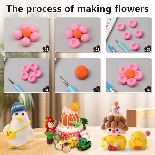 Alt view image 6 of 7 - 10 Pcs Silicone Clay Tools, Silicone Sculpting Tools, Polymer Clay Tools | Dotting Tools for Painting, Silicone Brushes for Crafts, Nails