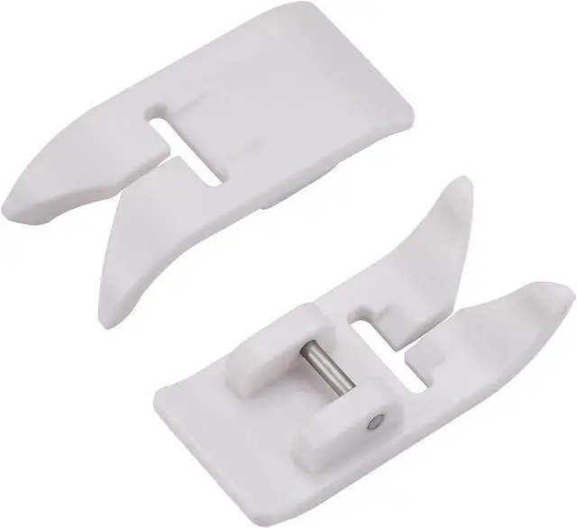 Alt view image 2 of 6 - 2 Pcs Non-Stick Zigzag Teflon Presser Foot Fits for All Low Shank Snap Sewing Machine-On Singer, Brother, Babylock, Euro-Pro, Janome, Kenmore, Juki, Simplicity, Elna, Etc Sewing Machines