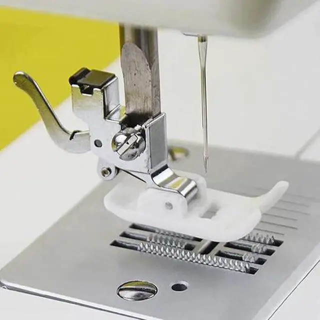 Alt view image 5 of 6 - 2 Pcs Non-Stick Zigzag Teflon Presser Foot Fits for All Low Shank Snap Sewing Machine-On Singer, Brother, Babylock, Euro-Pro, Janome, Kenmore, Juki, Simplicity, Elna, Etc Sewing Machines