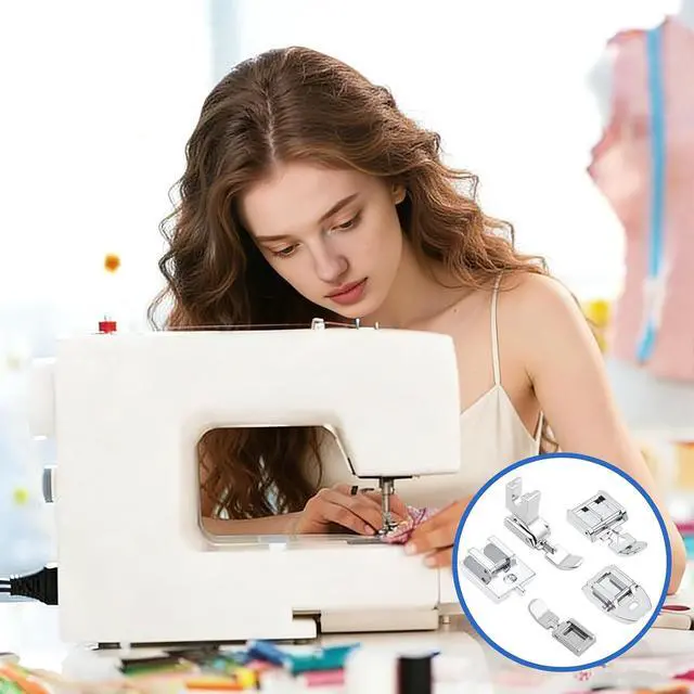 Alt view image 7 of 7 - 5PCS Invisible Zipper Foot, Invisible & Concealed Zipper Presser Feet for Precise Zipper Installation for All Low ShankSnap on Singer, Brother, Babylock, JanomeSewing Machines