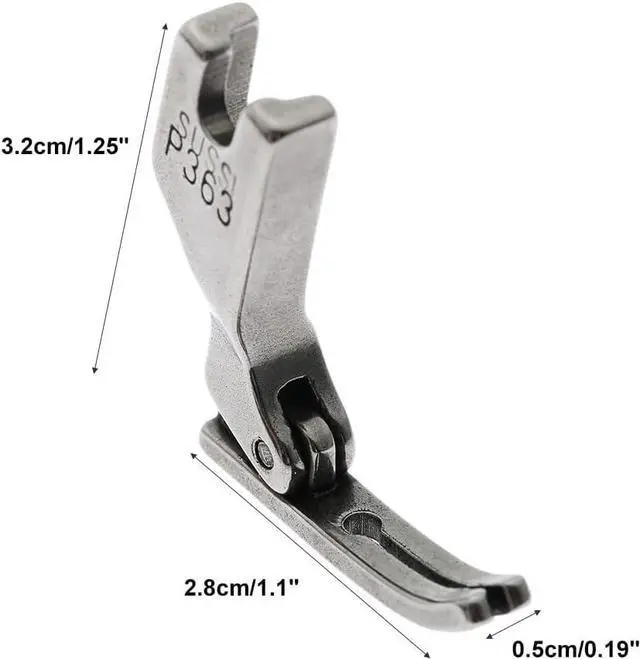 Alt view image 2 of 7 - Industrial Sewing Machine Presser Foot P363, 1PCS | Compatible with Brother Brand Flat Bed Sewing Machine for Industrial Sewing Machine