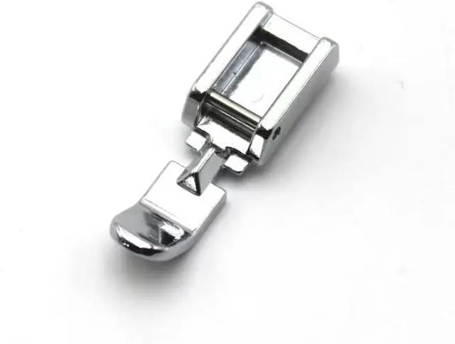 Main image of Zipper Foot Fits All Low Shank Snap-On Singer Brother Babylock Euro-Pro Janome Kenmore White Juki New Home Simplicity Elna Etc Domestic Sewing Machines (Small Zipper Foot)