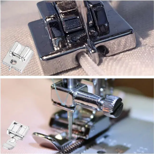 Alt view image 4 of 7 - Zipper Presser Foot Kit 4pcs Wide, Narrow, Invisible & Concealed Zipper Presser Feet for Precise Zipper Installation for All Low Shank Snap on Singer, Brother, Babylock, Janome Sewing Machines