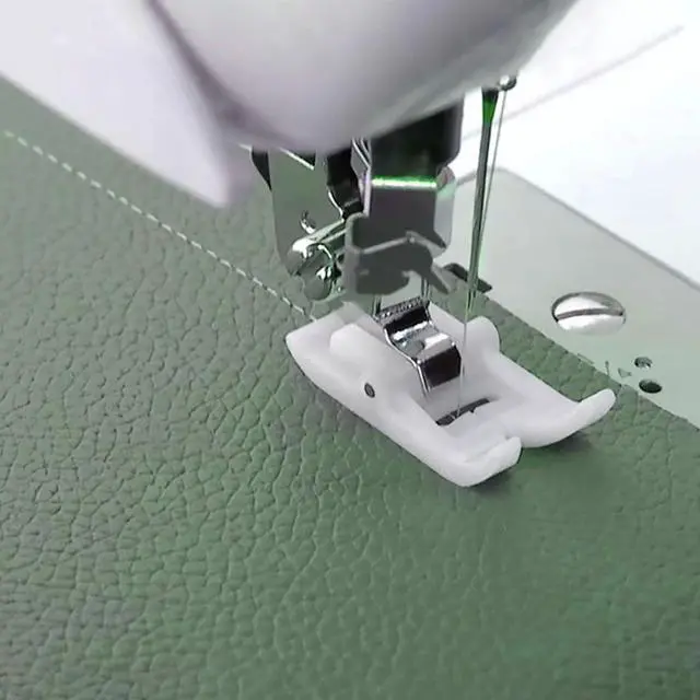 Alt view image 4 of 6 - TISEKER 2 Pieces Roller and Non-Stick Zigzag Teflon Presser Foot | For All Low Shank Snap-On Singer, Brother, Babylock, Janome, Simplicity, Etc Sewing Machine