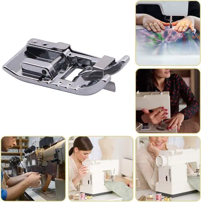 Alt view image 3 of 7 - Stitch in Ditch Foot/Edge Joining Foot Sewing Machine Presser Foot - Fits All Low Shank Snap-On Singer, Brother, Babylock, Janome, Kenmore, White, Juki, New Home, Simplicity, Elna etc.