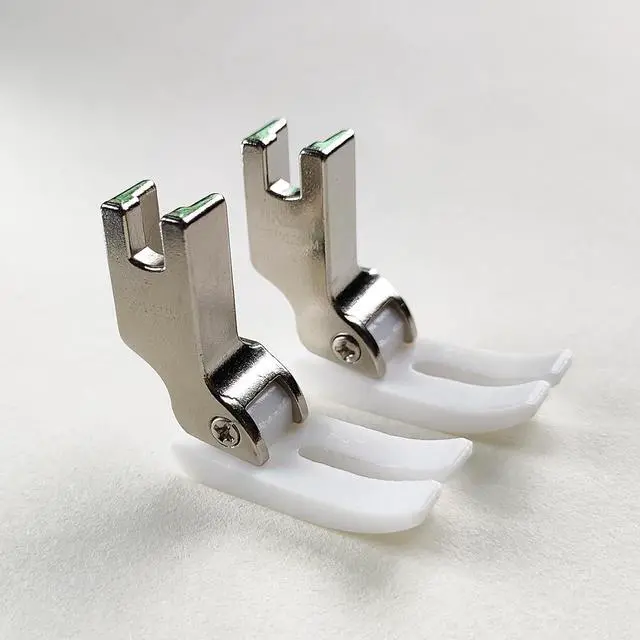 Alt view image 2 of 6 - 2PCS Industry Sewing Machine Teflon Presser Foot for Juki Brother Singer Consew Industrial Lockstitch Sewing Machines