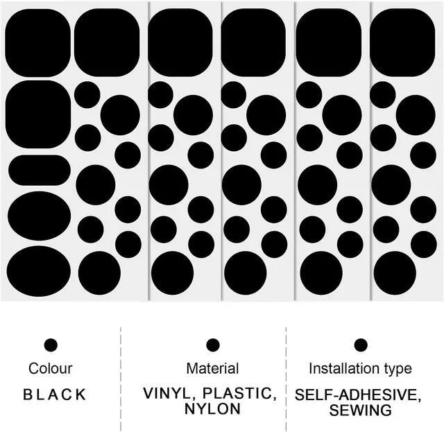 Alt view image 4 of 7 - 5 Sheets Down Jacket Repair Patch, Black Self Adhesive Nylon Repair Patch Tape Washable Fabric Clothing Repair Patch Tape for Puffer Jackets Coats Tents Sleeping Bags