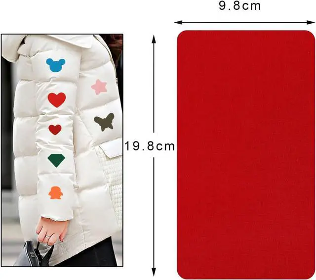 Alt view image 3 of 7 - 15 Pcs Nylon Repair Patches, Self-Adhesive, Waterproof, 20 X 10 Cm | Cut To Size, No Sewing, For Down Jackets, Tents, Umbrellas, Sleeping Bags, Backpacks And Gloves