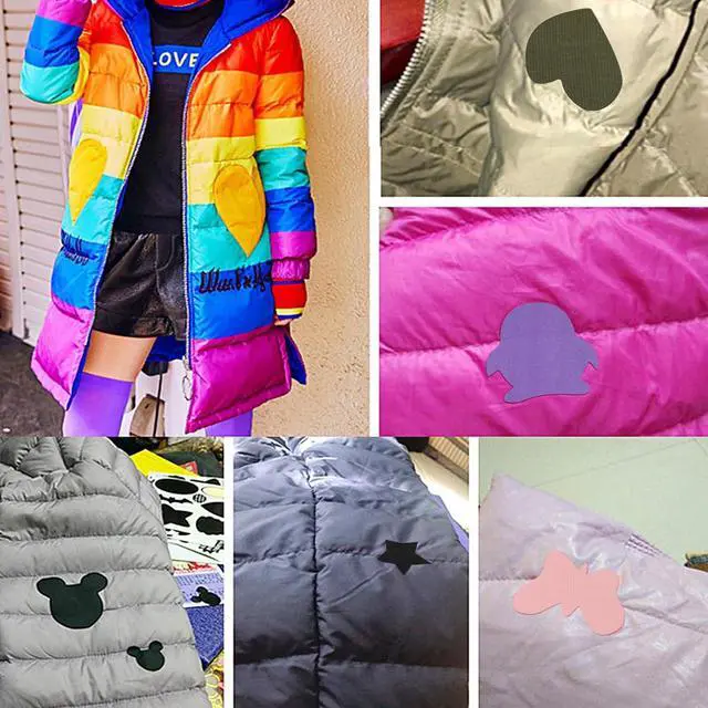 Alt view image 7 of 7 - 15 Pcs Nylon Repair Patches, Self-Adhesive, Waterproof, 20 X 10 Cm | Cut To Size, No Sewing, For Down Jackets, Tents, Umbrellas, Sleeping Bags, Backpacks And Gloves
