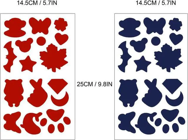 Alt view image 3 of 6 - Self Adhesive Repair Patches Down Jackets Repair Patch Waterproof Rash Guards Patches for Jacket Tent Sleeping Bag Sofa Umbrella (Nylon-Self Adhesive, 10 Sheets Assorted Colors and Shapes)